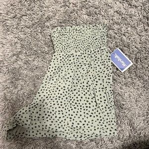 pink rose brand new high waisted flowy shorts
